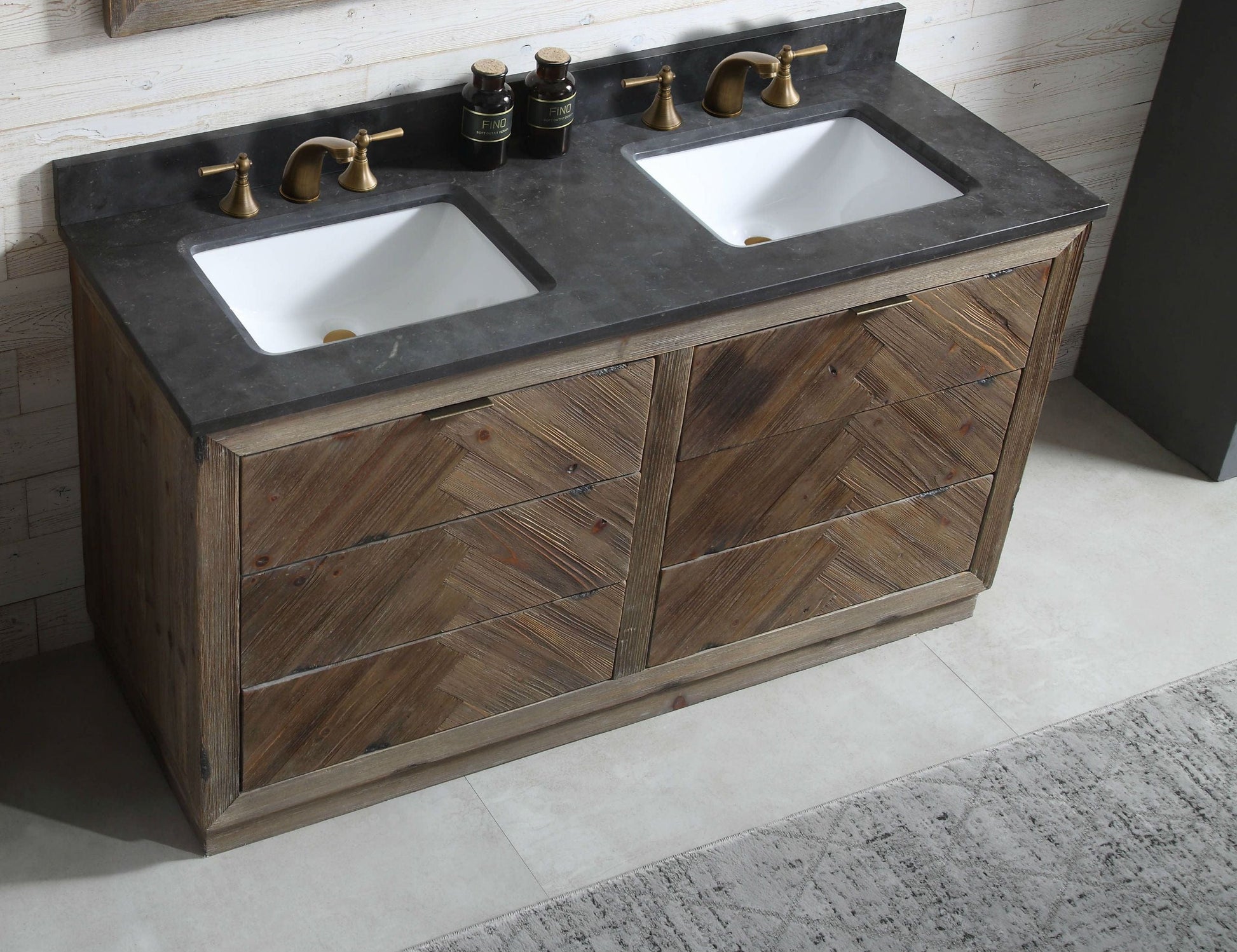 Legion Furniture WH8560 Legion Furniture WH8560 60" Wood Sink Vanity Match with Marble WH 5160" Top - No Faucet