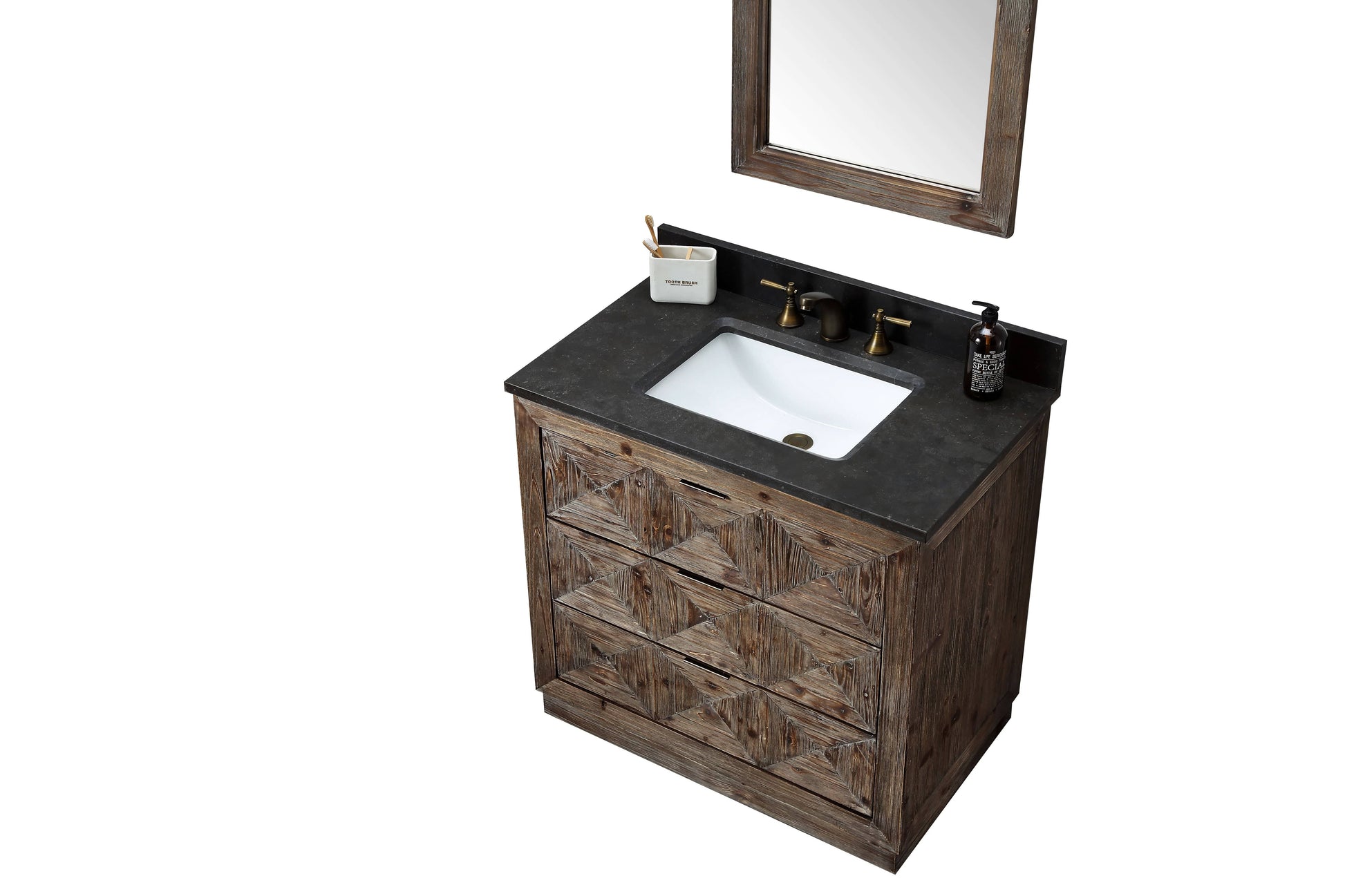 Legion Furniture WH8736 Legion Furniture WH8736 36" Wood Sink Vanity Match with Marble WH 5136" Top - No Faucet