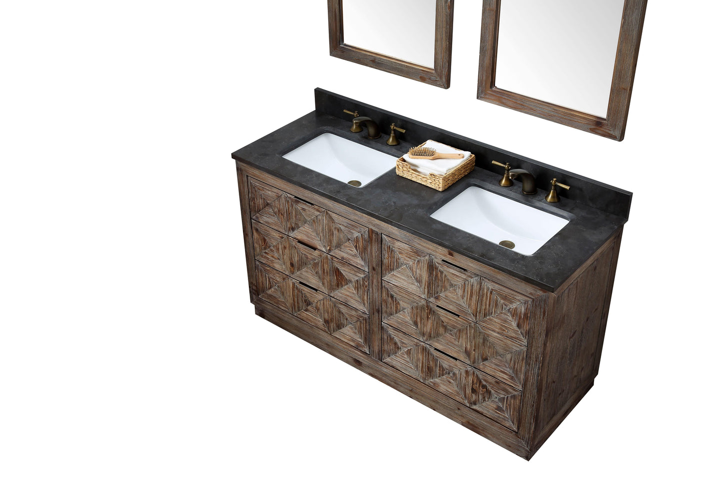 Legion Furniture WH8760 Legion Furniture WH8760 60" Wood Sink Vanity Match with Marble WH 5160" Top - No Faucet