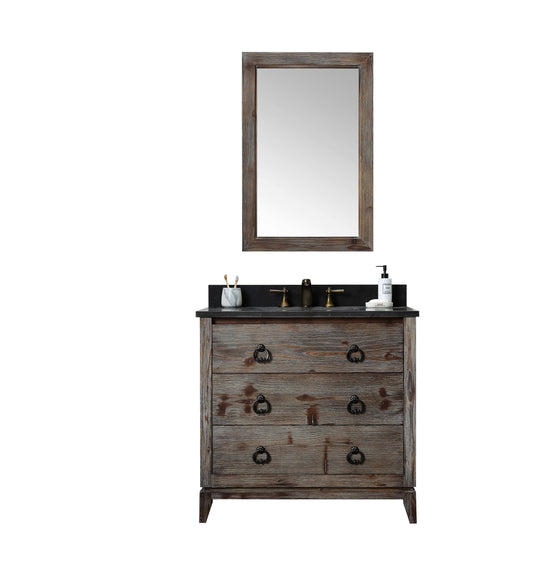 Legion Furniture WH8836 Legion Furniture WH8836 36" Wood Sink Vanity Match with Marble WH 5136" Top - No Faucet