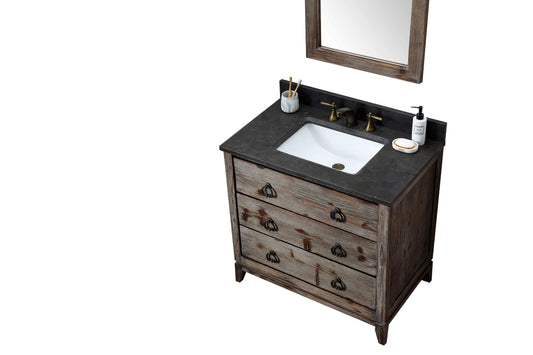 Legion Furniture WH8836 Legion Furniture WH8836 36" Wood Sink Vanity Match with Marble WH 5136" Top - No Faucet