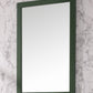 Legion Furniture WLF2130-VG Legion Furniture WLF2130-VG 30" Vogue Green Finish Sink Vanity Cabinet with Carrara White Top