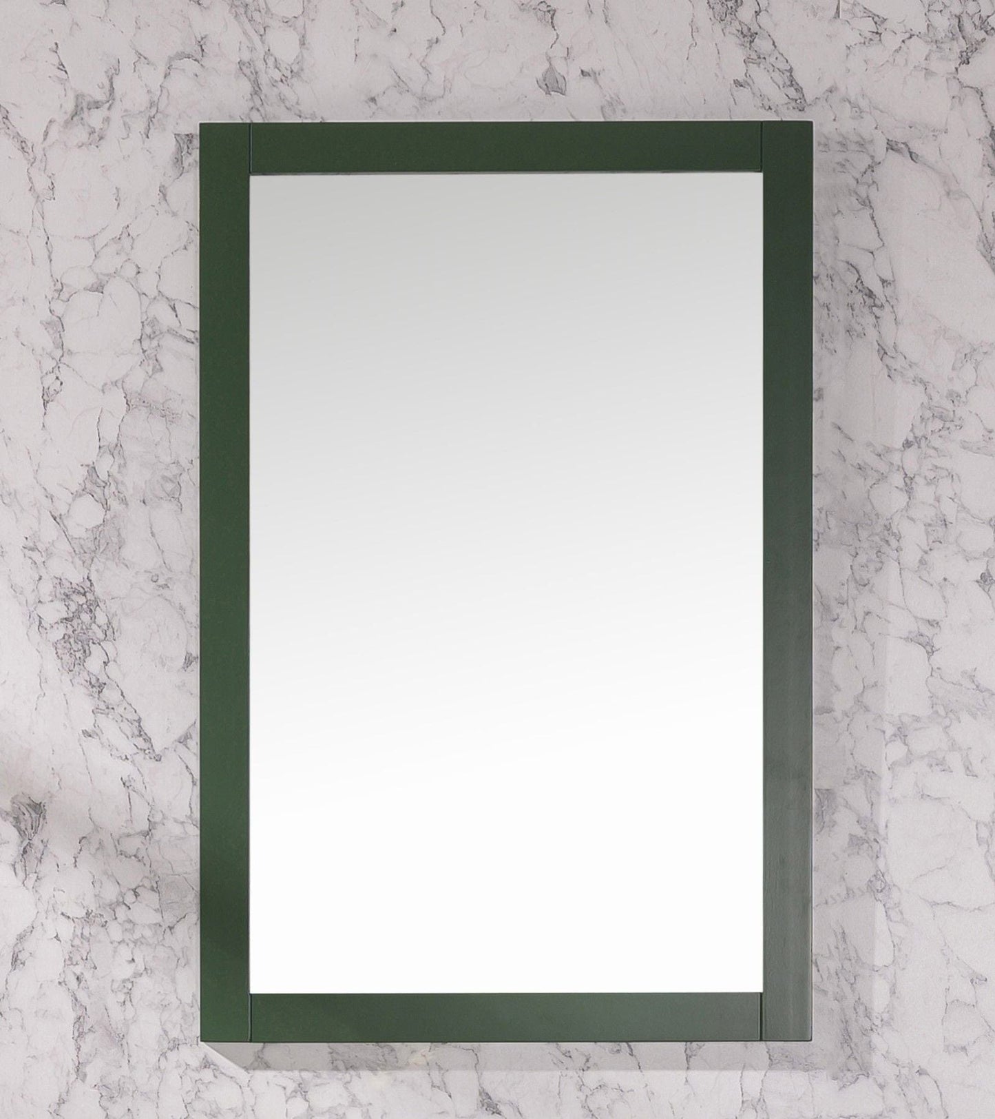 Legion Furniture WLF2130-VG Legion Furniture WLF2130-VG 30" Vogue Green Finish Sink Vanity Cabinet with Carrara White Top