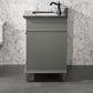 Legion Furniture WLF2230-PG Legion Furniture WLF2230-PG 30" Pewter Green Finish Sink Vanity Cabinet with Blue Limestone Top