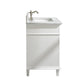 Legion Furniture WLF2230-W Legion Furniture WLF2230-W 30" White Finish Sink Vanity Cabinet with Carrara White Top