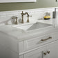 Legion Furniture WLF2280-W Legion Furniture WLF2280-W 80" White Double-Sink Vanity Cabinet with Carrara White Quartz Top WLF2280-CW-QZ