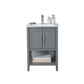 Legion Furniture WLF6023-JK Legion Furniture WLF6023-JK 24" KD Westchester Gray Sink Vanity