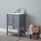 Legion Furniture WLF6023-JK Legion Furniture WLF6023-JK 24" KD Westchester Gray Sink Vanity