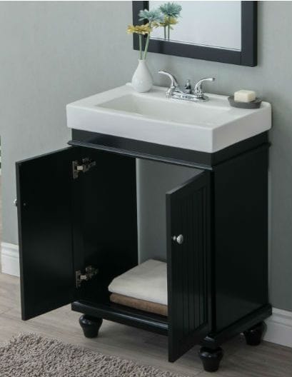 Legion Furniture WLF6028-E Legion Furniture WLF6028-E 24" Espresso Sink Vanity