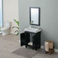 Legion Furniture WLF6028-E Legion Furniture WLF6028-E 24" Espresso Sink Vanity