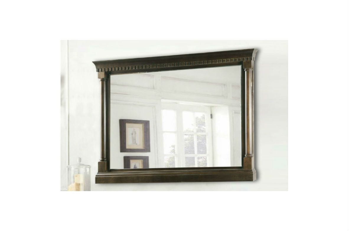 Legion Furniture WLF6036-M-48" Legion Furniture WLF6036-M-48" 48" Mirror with Antique Coffee Finish