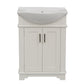 Legion Furniture WLF6042-W Legion Furniture WLF6042-W  24" White Sink Vanity, No Faucet