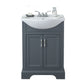 Legion Furniture WLF6046 Legion Furniture WLF6046 24" Gray Sink Vanity, No Faucet