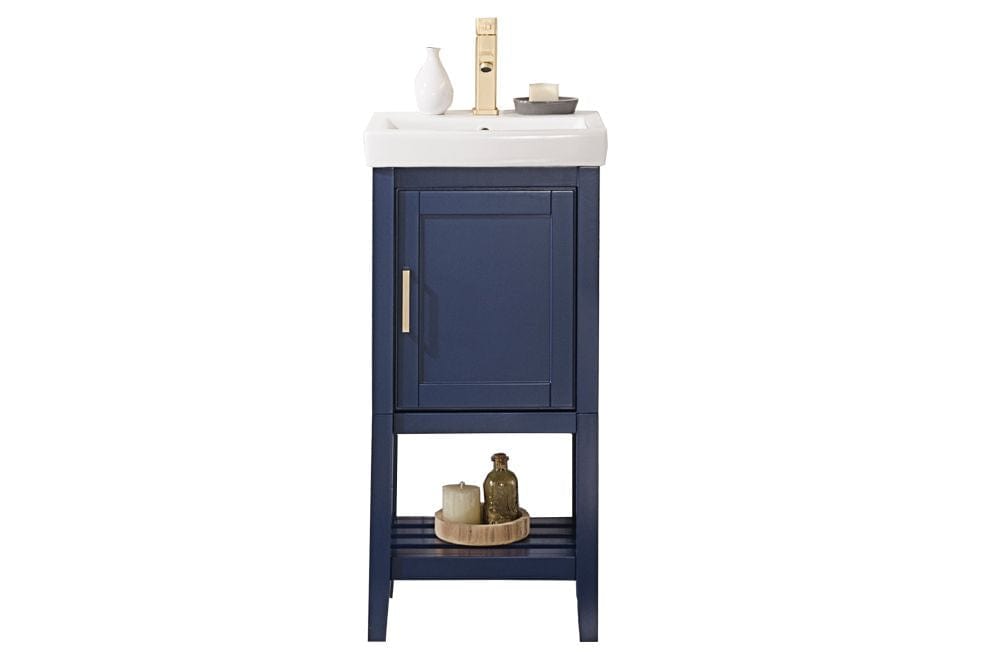 Legion Furniture WLF9018-B Legion Furniture WLF9018-B 18" Blue Sink Vanity