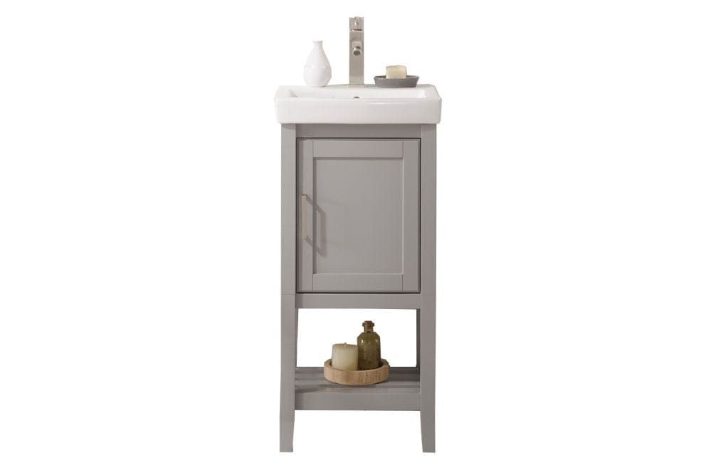 Legion Furniture WLF9018-G Legion Furniture WLF9018-G 18" Gray Sink Vanity