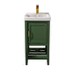 Legion Furniture WLF9018-VG Legion Furniture WLF9018-VG 18" Vogue Green Sink Vanity