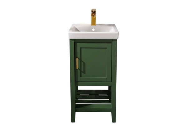 Legion Furniture WLF9018-VG Legion Furniture WLF9018-VG 18 Vogue Green Sink Vanity