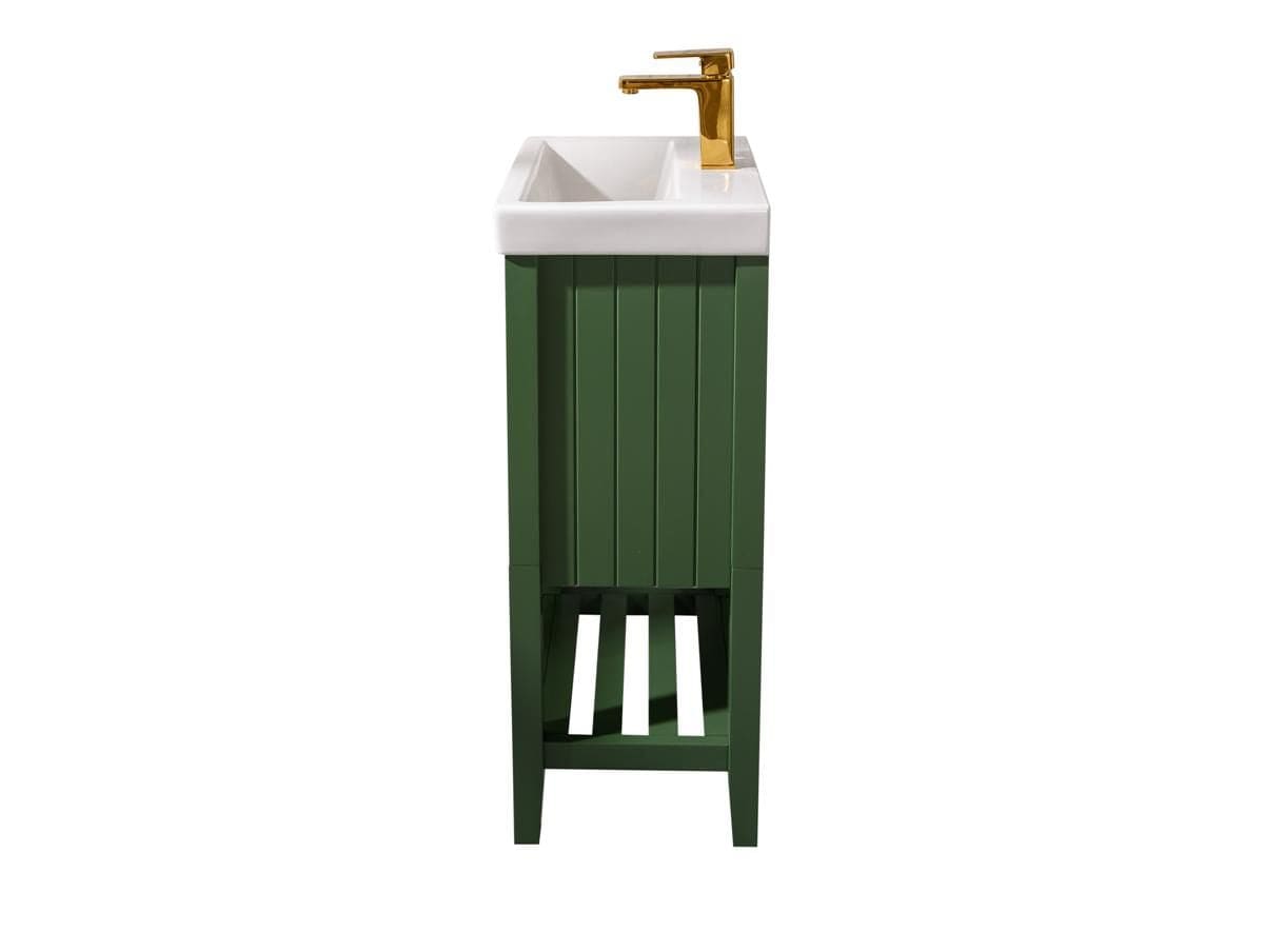 Legion Furniture WLF9018-VG Legion Furniture WLF9018-VG 18" Vogue Green Sink Vanity