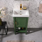 Legion Furniture WLF9018-VG Legion Furniture WLF9018-VG 18" Vogue Green Sink Vanity