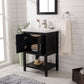 Legion Furniture WLF9024-E Legion Furniture WLF9024-E 24" KD Espresso Sink Vanity