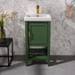 Legion Furniture WLF9218-VG Legion Furniture WLF9218-VG 18" Vogue Green Sink Vanity