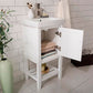 Legion Furniture WLF9218-W Legion Furniture WLF9218-W 18" White Sink Vanity