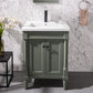 Legion Furniture WLF9224-PG Legion Furniture WLF9224-PG 24" Pewter Green Sink Vanity