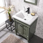 Legion Furniture WLF9224-PG Legion Furniture WLF9224-PG 24" Pewter Green Sink Vanity