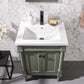 Legion Furniture WLF9224-PG Legion Furniture WLF9224-PG 24" Pewter Green Sink Vanity