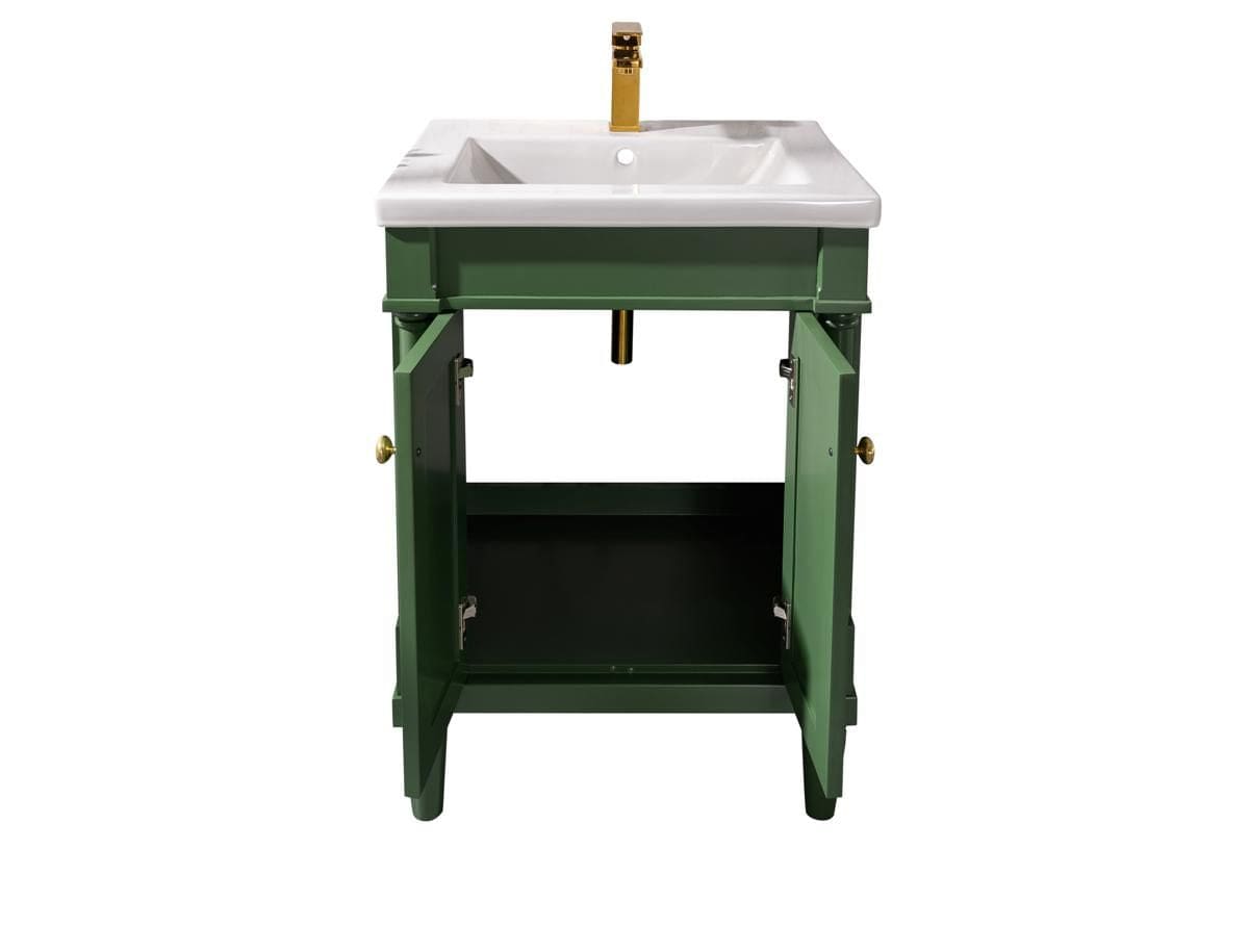 Legion Furniture WLF9224-VG Legion Furniture WLF9224-VG 24" Vogue Green Sink Vanity