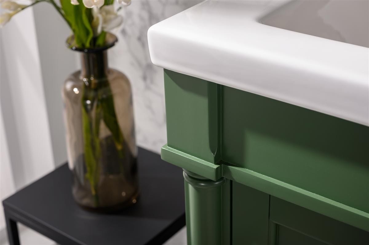 Legion Furniture WLF9224-VG Legion Furniture WLF9224-VG 24" Vogue Green Sink Vanity