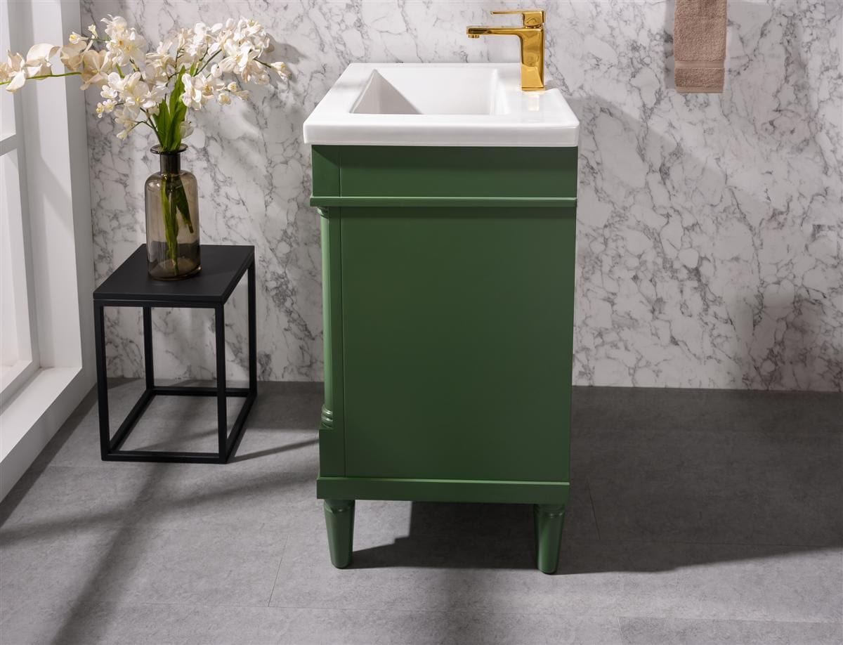 Legion Furniture WLF9224-VG Legion Furniture WLF9224-VG 24" Vogue Green Sink Vanity