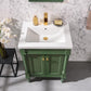 Legion Furniture WLF9224-VG Legion Furniture WLF9224-VG 24" Vogue Green Sink Vanity