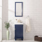 Legion Furniture WLF9318-B Legion Furniture WLF9318-B 18" Blue Sink Vanity