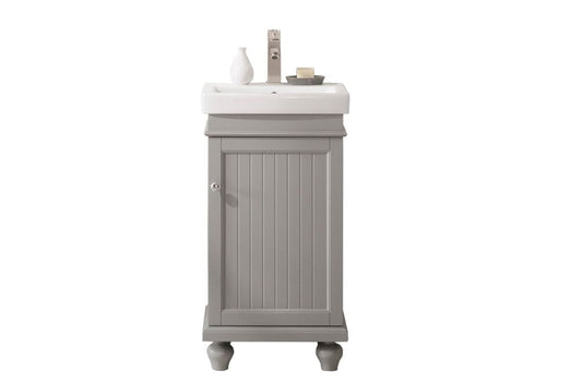 Legion Furniture WLF9318-G Legion Furniture WLF9318-G 18" Gray Sink Vanity