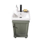 Legion Furniture WLF9318-PG Legion Furniture WLF9318-PG 18" Pewter Green Sink Vanity