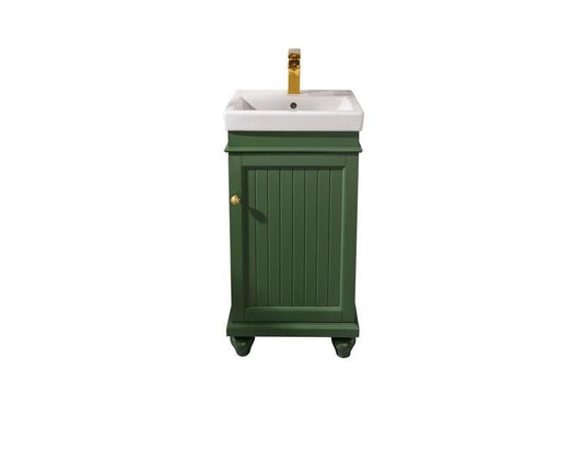 Legion Furniture WLF9318-VG Legion Furniture WLF9318-VG 18" Vogue Green Sink Vanity