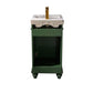 Legion Furniture WLF9318-VG Legion Furniture WLF9318-VG 18" Vogue Green Sink Vanity