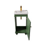 Legion Furniture WLF9318-VG Legion Furniture WLF9318-VG 18" Vogue Green Sink Vanity