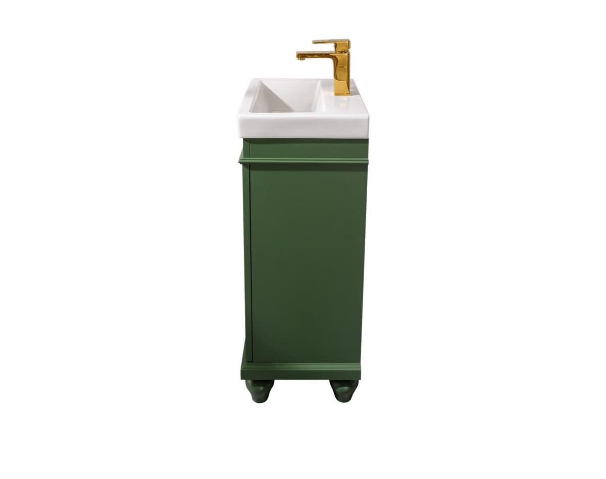 Legion Furniture WLF9318-VG Legion Furniture WLF9318-VG 18" Vogue Green Sink Vanity