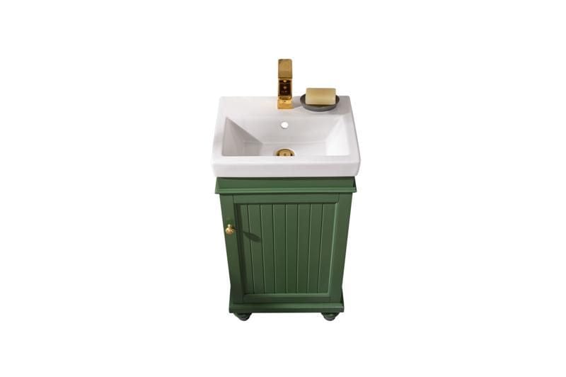 Legion Furniture WLF9318-VG Legion Furniture WLF9318-VG 18" Vogue Green Sink Vanity