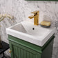 Legion Furniture WLF9318-VG Legion Furniture WLF9318-VG 18" Vogue Green Sink Vanity