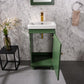 Legion Furniture WLF9318-VG Legion Furniture WLF9318-VG 18" Vogue Green Sink Vanity