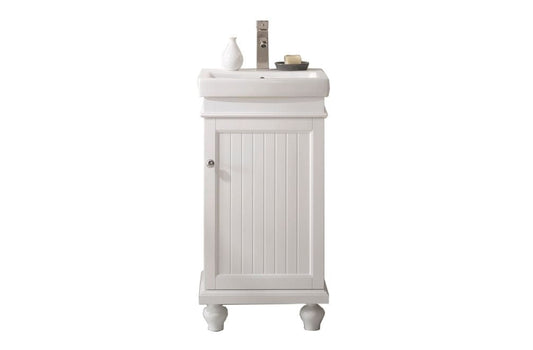 Legion Furniture WLF9318-W Legion Furniture WLF9318-W 18" White Sink Vanity