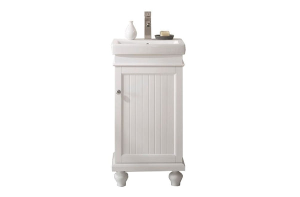 Legion Furniture WLF9318-W Legion Furniture WLF9318-W 18 White Sink Vanity