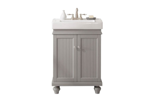 Legion Furniture WLF9324-G Legion Furniture WLF9324-G 24" Gray Sink Vanity