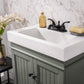 Legion Furniture WLF9324-PG Legion Furniture WLF9324-PG 24" Pewter Green Sink Vanity