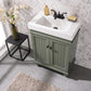 Legion Furniture WLF9324-PG Legion Furniture WLF9324-PG 24" Pewter Green Sink Vanity