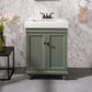 Legion Furniture WLF9324-PG Legion Furniture WLF9324-PG 24" Pewter Green Sink Vanity