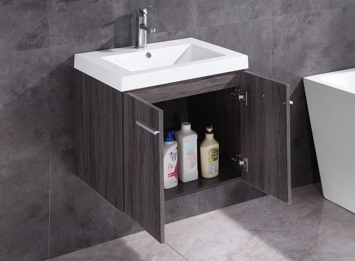 Legion Furniture WT5147-24-PVC Legion Furniture WT5147-24-PVC 24" Bathroom Vanity without Mirror - PVC